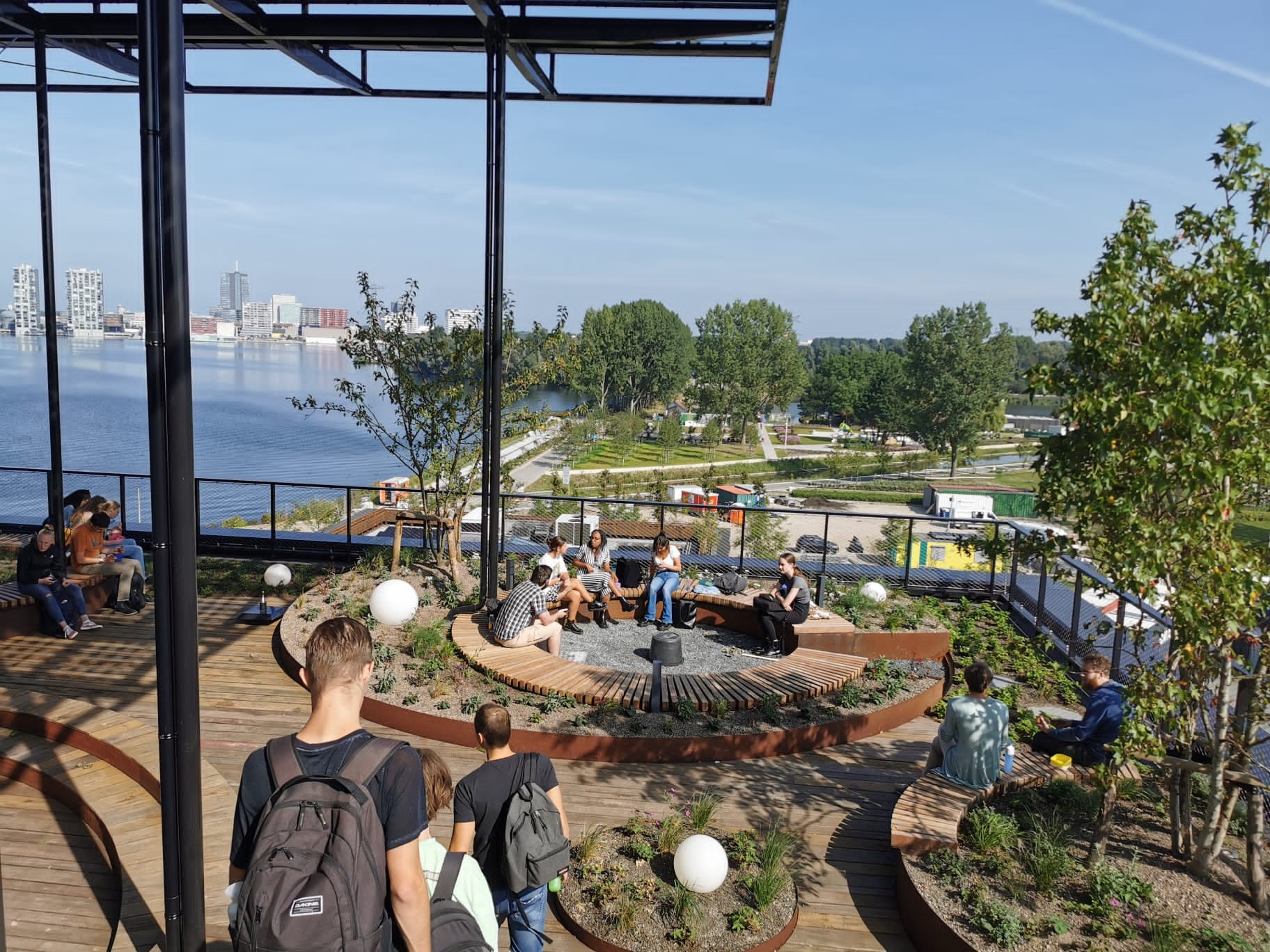 dakterras studenten