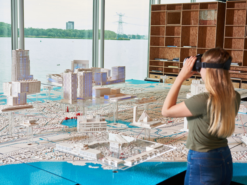 Aeres Hogeschool Almere student virtuele stad virtual reality